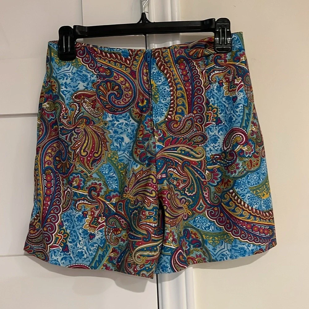 Multicolor Pink and Blue Shorts Size Medium EUC - Picture 2 of 3